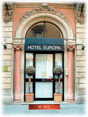 Hotel Europa ingresso